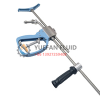 Pistolet à eau haute pression 22 000 psi pour le nettoyage industriel intensif