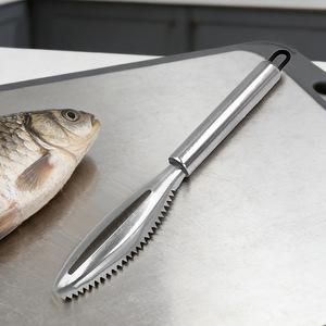 Nahe Stainless Steel Fish Scaler Heavy Duty Kitchen Tool For Seafood Cleaning - Product Image 3
