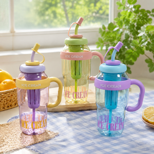 Fast Customization Plastic Tumbler Water <b>Bottle</b> 1.2L Portable for Women Girl for Drinking Juice Tea Ideas Infuser Student - Product Image 5