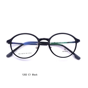 1202 NICE ECHA แว่นตาแฟชั่นสำหรับ<span class=keywords><strong>นักเรียน</strong></span>เวอร์ชั่นเกาหลี สายตาสั้น ยูนิเซ็กส์ พลาสติกเหล็ก น้ำหนักเบา แฟชั่น กรอบสีดำ แว่น<span class=keywords><strong>แต่งหน้า</strong></span> - Product Image 1
