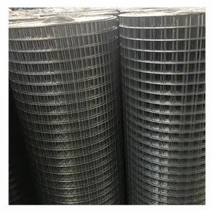 Preço de fábrica 8 gauge 2x2 inch wire mesh ferrugem prova hot dip galvanizado soldado wire mesh roll for fence