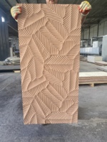 Revêtement mural flexible en pierre MCM texturé 3D, panneau de façade extérieure pour bâtiments commerciaux, pour la construction de gratte-ciel