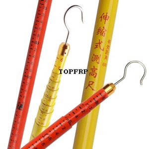 Varilla telescópica portátil de fibra de vidrio para medir la altura - Product Image 2