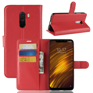 Cassa di cuoio Del Telefono Per xiaomi <span class=keywords><strong>Pocophone</strong></span> F1 Copertura Della Cassa Del Raccoglitore - Product Image 6
