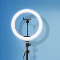 Anneau Lumineux de Remplissage pour Maquillage, Photographie, Diffusion en Direct, avec Trépied – Lampe de Nuit LED pour Selfie