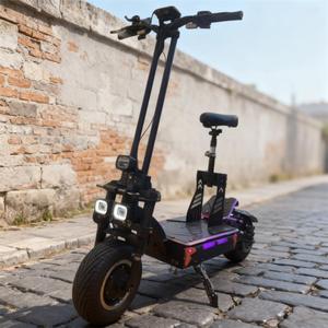 Trottinette électrique tout-terrain Geofought M13, 2 roues, pneus de 13,5 pouces, frein hydraulique, conduite sécurisée, design pliable pour adultes - Product Image 1
