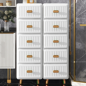 Commode de rangement en <span class=keywords><strong>plastique</strong></span> pour vêtements, armoire de rangement pour enfants, commode de rangement pour bébé - Product Image 6