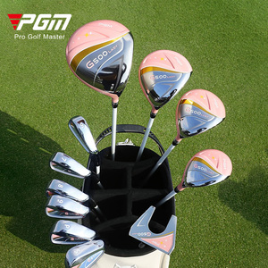 Ensemble complet <span class=keywords><strong>de</strong></span> clubs <span class=keywords><strong>de</strong></span> <span class=keywords><strong>golf</strong></span> <span class=keywords><strong>pour</strong></span> femmes droitier débutantes PGM LTG079, 11 clubs, driver en titane - Product Image 2