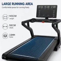 Caminadora Plegable que Ahorra Espacio ZB-HTD-16 para Gimnasio en Casa, Almacenamiento Debajo del Sofá, Máquina Eléctrica para Caminar y Correr, Carga Máxima de 150 kg