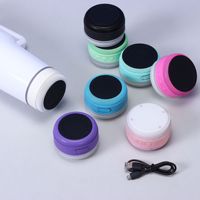 Mug de Voyage Isotherme Double Paroi en Acier Inoxydable, 40 oz, avec Affichage Musical, Recharge USB et Enceinte Bluetooth, à Sublimer