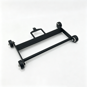 Máquina de Ejercicios Multifuncional de 4 Ruedas de Acero para Glúteos y Isquiotibiales, Entrenador de Core, <span class=keywords><strong>Abdominales</strong></span> y Piernas, para Uso Doméstico y Comercial en Gimnasios - Product Image 3