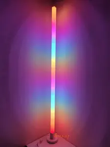 Patentli DIY LED RGB renkli dekor ışık oturma odası zemin ışık