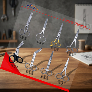 Ciseaux de coiffure professionnels Asap pour droitiers, en acier inoxydable, lame 4Cr13, pointe acérée, manche long, pour salon et barbier - Product Image 4