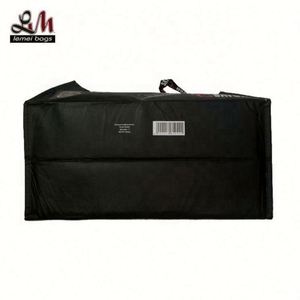 Sac de courses en non-tissé recyclé avec longue poignée, design simple, sac en RPET laminé - Product Image 4