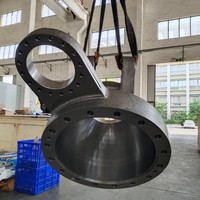 Pièces de machines en aluminium et acier moulées sur mesure en résine et en sable, pièces de fonderie en métal lourd, services de fonderie