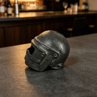 Décapsuleur Médiéval en Fonte en Forme de Casque de Chevalier, Ouvre-Bouteille Rétro en Métal, Décoration de Bar à Domicile, Cadeau