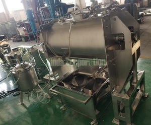 Mezclador de arado de polvo de acero inoxidable, máquina mezcladora, máquina licuadora de corte de arado para potenciador de sabor de especias - Product Image 3