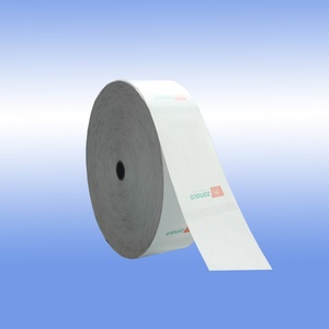 Rouleau de papier thermique blanc de haute qualité, 80x80 mm, monocouche, 100% pâte de bois pure / certifié ISO 9001 pour les banques - Product Image 4