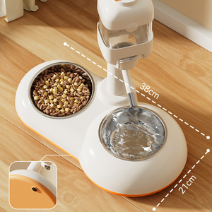 Höhenverstellbarer 2-in-1 Automatischer Intelligenter Futter- und Wassernapf für Haustiere - Product Image 6