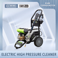 Nettoyeur haute pression électrique de qualité supérieure, 220v/380v, 2,2kw, robuste, avec pistolet à eau à pression réglable