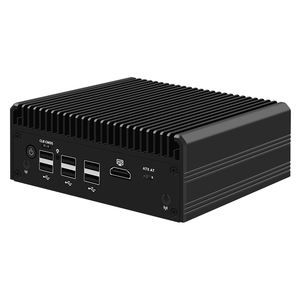Zynshield PC Mini 4Lan konsumsi rendah, PC dengan Intel N100 4 2.5G Lan 1 DDR4 Max. 32GB NVME SSD 2 HDMI DP USB <span class=keywords><strong>3.2</strong></span> TPM untuk Linux Windows - Product Image 4
