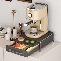 Moderne koffiestation opbergrek bekerhouder capsule organizer aanrecht koffie accessoire plank OEM private label