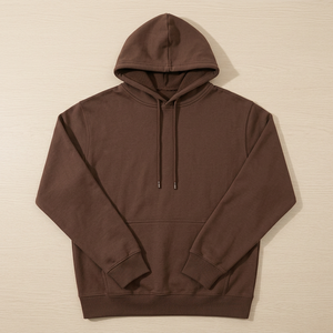 ผู้ผลิตเสื้อฮู้ดดี้แบบสั่งทำพิเศษ หนัก 500 กรัม ทรงหลวม ไหล่ตก ผ้าโพลีเอสเตอร์/คอตตอนฟลีซ ทรงปกติ สำหรับผู้ชาย ใส่ในฤดูหนาว - Product Image 1