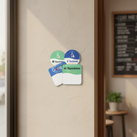 Carte intelligente NFC Google transfrontalière spéciale, autocollant de table en acrylique pour carte intelligente, induction sensible au toucher