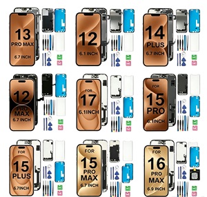 ชุดประกอบห<span class=keywords><strong>น</strong></span>้าจอ OLED แบบสัมผัสหลายจุด Zero-Delay สำหรับ <span class=keywords><strong>iPhone</strong></span> 12 13 14 15 16 17 Pro Max Plus 16E 17E - หน้าจอแบบนิ่มพร้อม IC แบบพกพาสำหรับเล่<span class=keywords><strong>น</strong></span>เกม - Product Image 1