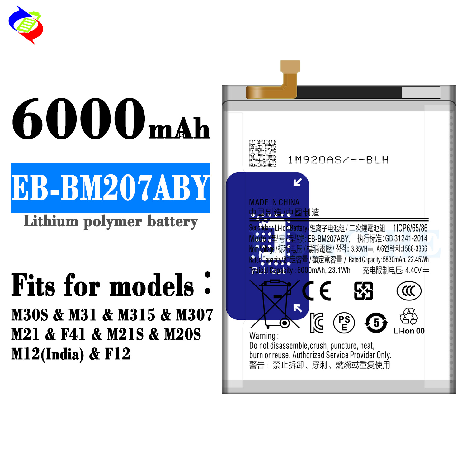 per SAMSUNG Galaxy M30s