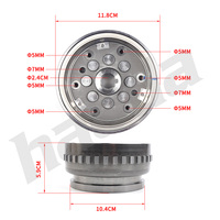 Für CFMOTO 250SR Magneto-Rotor und Stator-Baugruppe CF250-6-6B Motorrad-Zündgenerator Schwungrad-Spulen-Kit Motorradzubehör