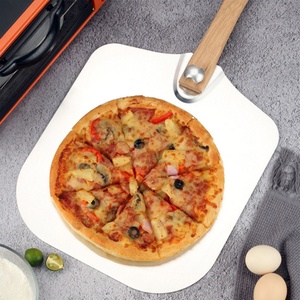 Utensilios de Cocina Italianos: Espátula de Aluminio de Mango Largo de 35 cm, Pala para Pizza con Mango de Madera Desmontable - Product Image 6