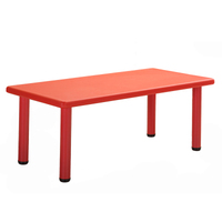 Prix d'usine Pas Cher USA Meilleure Vente Pieds Réglables En Plastique Métal Rectangle Ergonomique Enfants Bureau