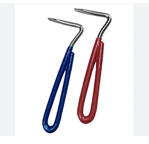 Щетка для чистки копыт из нержавеющей стали с кожаным ремешком - Product Image 4