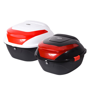 Caja de almacenamiento trasera de liberación rápida para todoterreno, maletero trasero para equipo de pista, para patinete eléctrico y motocicleta - Product Image 1