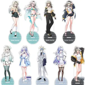 Letrero Acrílico Grande Personalizado al por Mayor con Base de Estrella para Mercancía de Juego de la Marca NASNAK para Personajes de Anime Hechos por Fans - Product Image 2