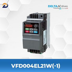 ไดรฟ์ AC รุ่น VFD-EL-W ซีรีส์ VFD004EL21W 0.25HP 0.4KW 230V 2.5A VFD004EL21W VFD004EL21W VFD004EL21W - Product Image 3