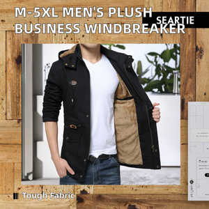 Veste coupe-vent décontractée en polaire pour homme, taille M-5XL, nouvelle collection automne-hiver, longueur moyenne, service OEM, polyester - Product Image 4