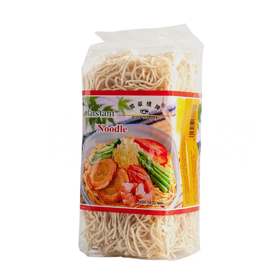 Fideos instantáneos con puente de Jade de sabor auténtico tradicional, venta al por mayor para supermercados, fábrica OEM