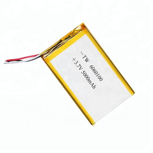 6060100 5000mAh 3,7 v tamaño de alta capacidad recargable pequeño polímero de litio Paquete de células de batería - Product Image 3
