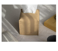 Boîte à mouchoirs en cuir YY, étui carré en cuir PU pour table basse, livraison rapide