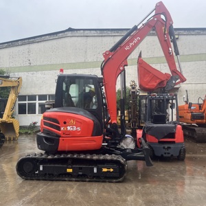 รถขุดมือสอง Kubota Kx165 KX163 น้ำหนัก 6 ตัน ของแท้จากญี่ปุ่น รถขุดขนาดเล็ก KuBOTA KX163 KX155 ประสิทธิภาพสูง ราคาประหยัด - Product Image 1