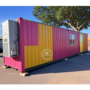 <span class=keywords><strong>Casa</strong></span> prefabbricata del contenitore come cibo prezzi ristorante case più economiche prefabbricate contenitore Coffee Shop - Product Image 3