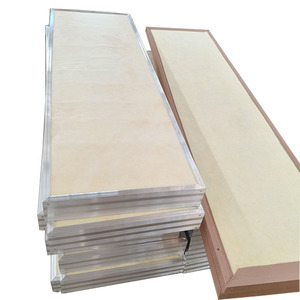 Goodsound thiết kế hiện đại sợi polyester Trần đám mây vách ngăn Acoustic tấm vải cong âm thanh bằng chứng 3D phòng tập thể dục khách sạn trường - Product Image 6