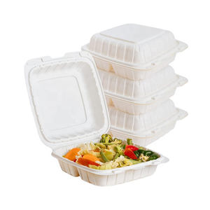 Microonde MFPP usa e getta Take <span class=keywords><strong>Out</strong></span> rettangolo Clamshell 993 plastica Take Away contenitore incernierato con coperchi - Product Image 1