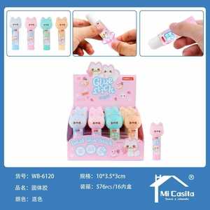 Mi Casita Solid Glue Stick 8G Cat Design Craft Adhesive For Handmade DIY Projects - Product Image 1