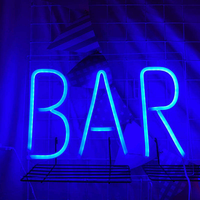 Luz de Neón LED, Tubo de Silicona Duradero, Seguro, de Bajo Voltaje, Formas Versátiles, Luz de Neón para Decoración de Navidad, Bares y Restaurantes