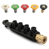 Pièces détachées pour nettoyeur haute pression portable série NBT K, connecteur de lance turbo, support de buse, kit de buses de lavage de voiture, pulvérisation à 0~60 degrés