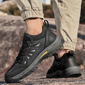 Nhà Máy Bán Hàng Trực Tiếp Leo Núi Khởi Động Chaussures De Randonnee Đi Bộ Đường Dài Giày Ngoài Trời Chống-Trượt Dày Có đế Đi Bộ Đường Dài Giày Cho Nam Giới - Product Image 6