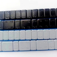 Poids de calibrage gris adhésifs pour pneus, blocs de poids pour l'équilibrage des roues automobiles, pour voitures, SUV et camions